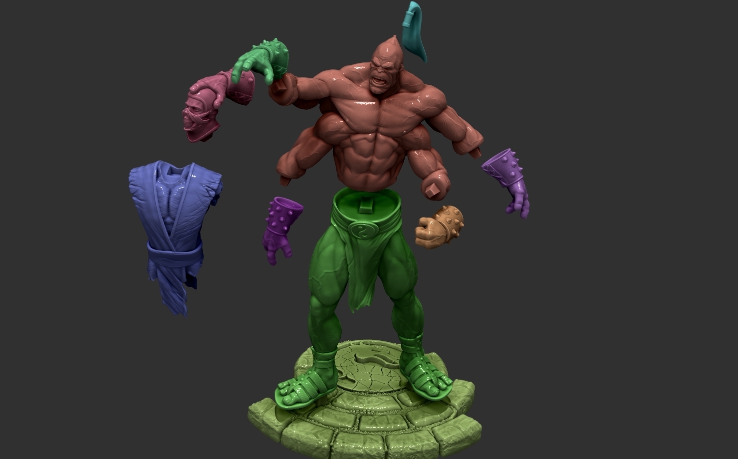🦂 goro・ STL File for ・Cults